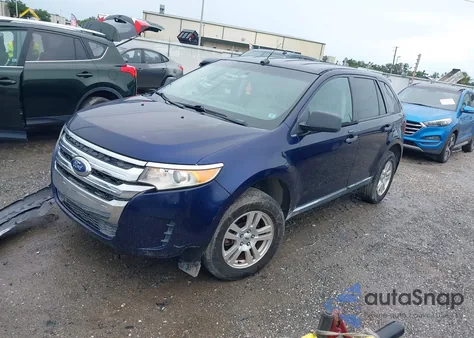 2011 Ford Edge Se из США, поврежденный, VIN 2FMDK3GC1BBA33762